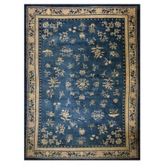 Antique 19th Century Chinese Peking Carpet ( 12'6'' x 18' -380 x 550 ) 