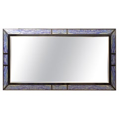 Mirror Frame Blue Lapis Hard Stones