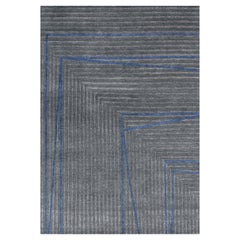 Nazmiyal Collection Textured Modern Transitional Rug. 6 ft x 9 ft 
