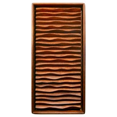 Contemporary Wall Mounted Sculpture from 'Ripples' Series by James Rowland