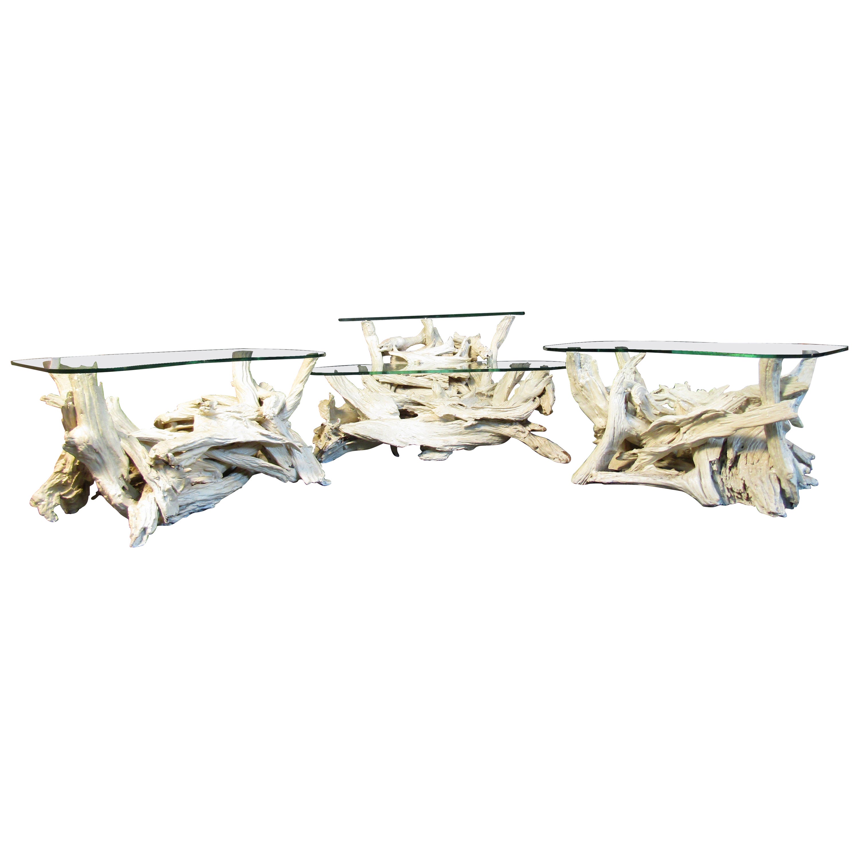 Driftwood Coffee Table Set