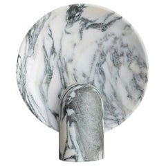 Arabescato Marble Lamp by Henry Wilson