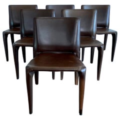 Mario Bellini "Bull" Chairs, Cassina, Set of 6