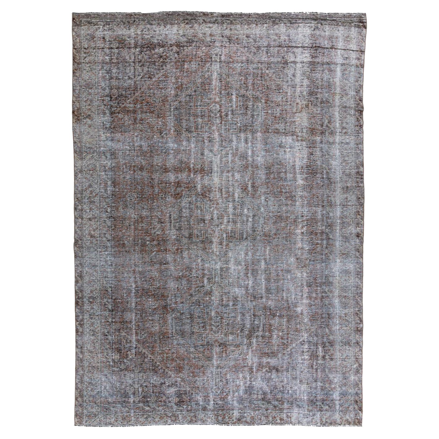 Persion Distressed Rug Vintage Distressed Persian Rug For Sale at 1stDibs