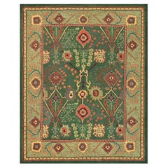 Tapis Donegal tissé à la main du début du XXe siècle en Irlande