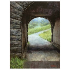 Oil on Canvas "Light at the End of the Tunnel" by Sue Foell