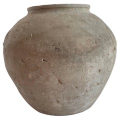 Vieux pot à argile, taille moyenne