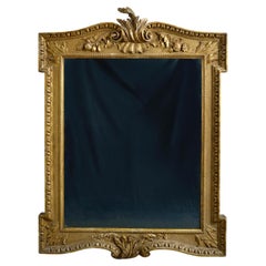 Antique George II Gilt-Wood Mirror