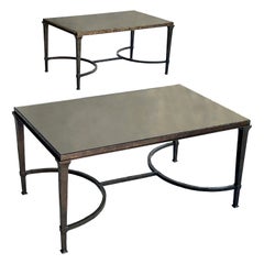 Bronze Rectangular Coffee Table 2 Available