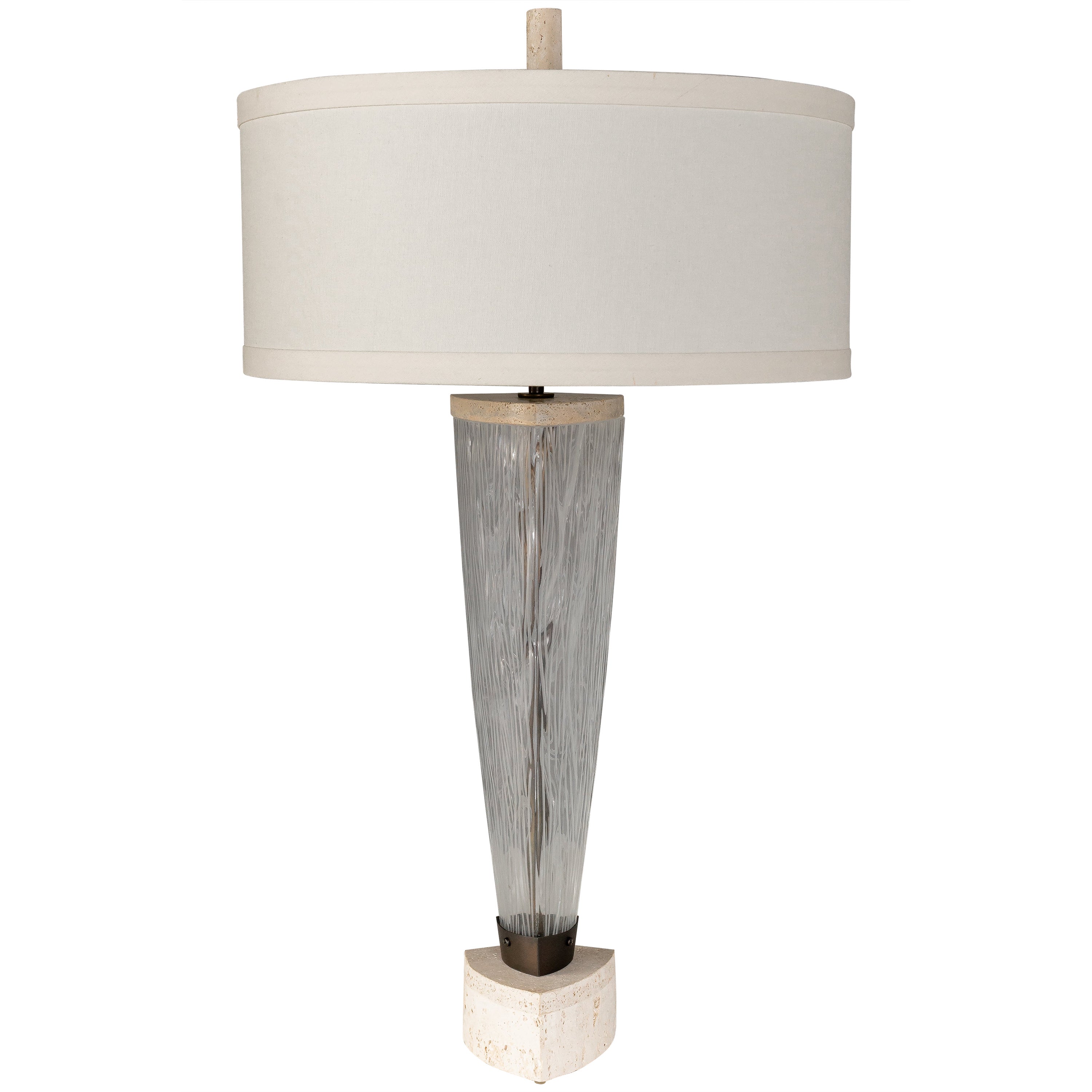 Reng, Willow, Decorative Glass Table Lamp