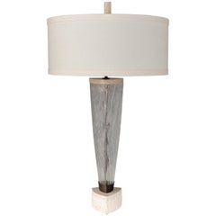 Reng, Willow, Decorative Glass Table Lamp