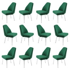 Set of Twelve "Campanula" Dining chairs by C Pagani for Arflex, Italy 1960's