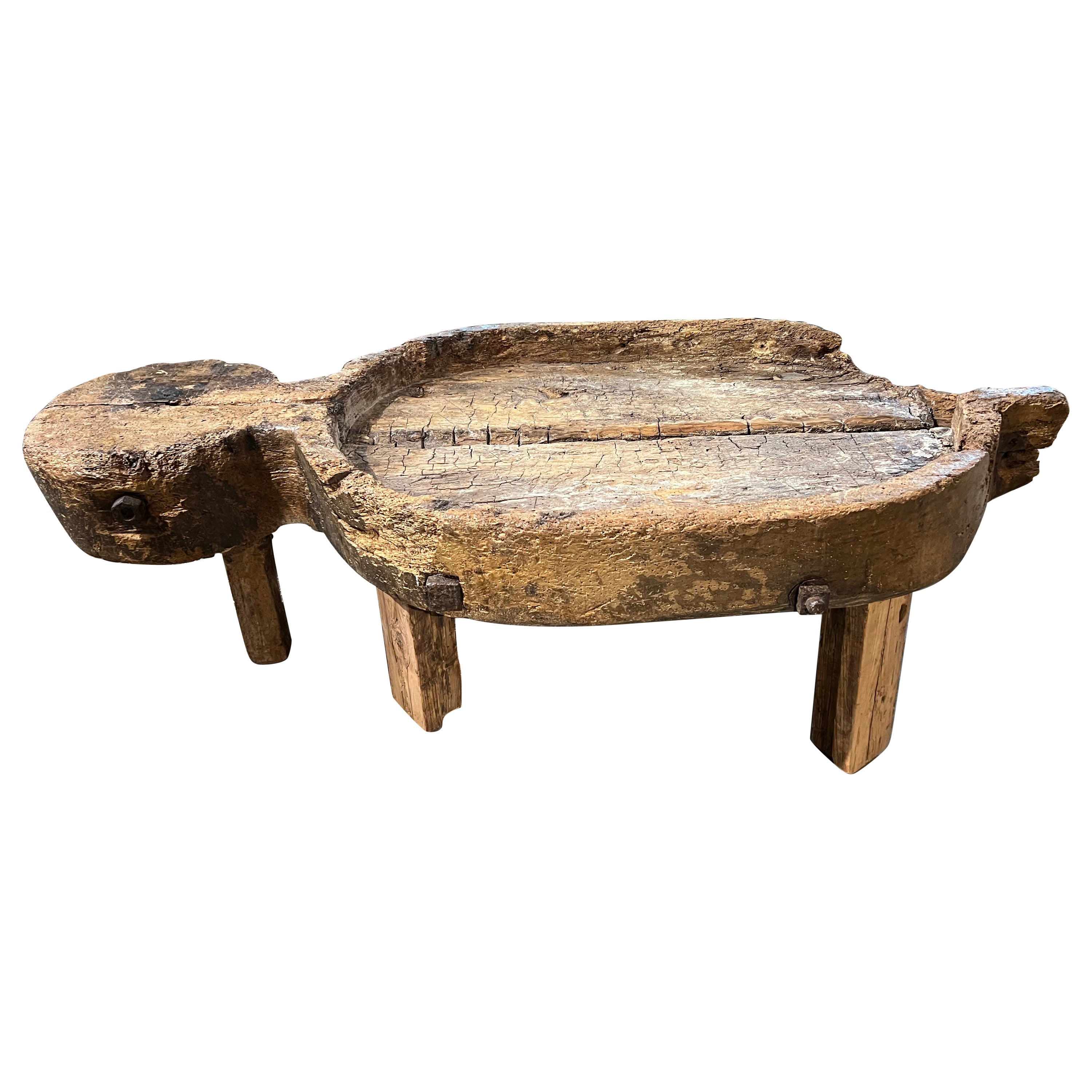 Spanish 18th Century Cheese Making Board, Coffee Table For Sale