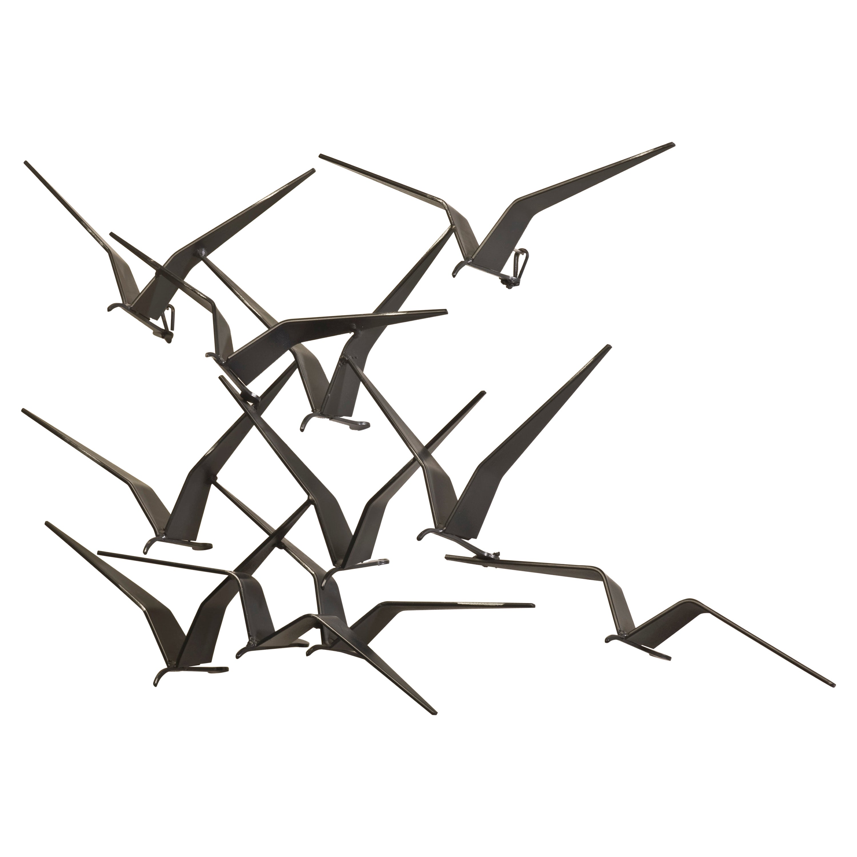 C. Jere (Signed) Sculpture "Birds in Flight"