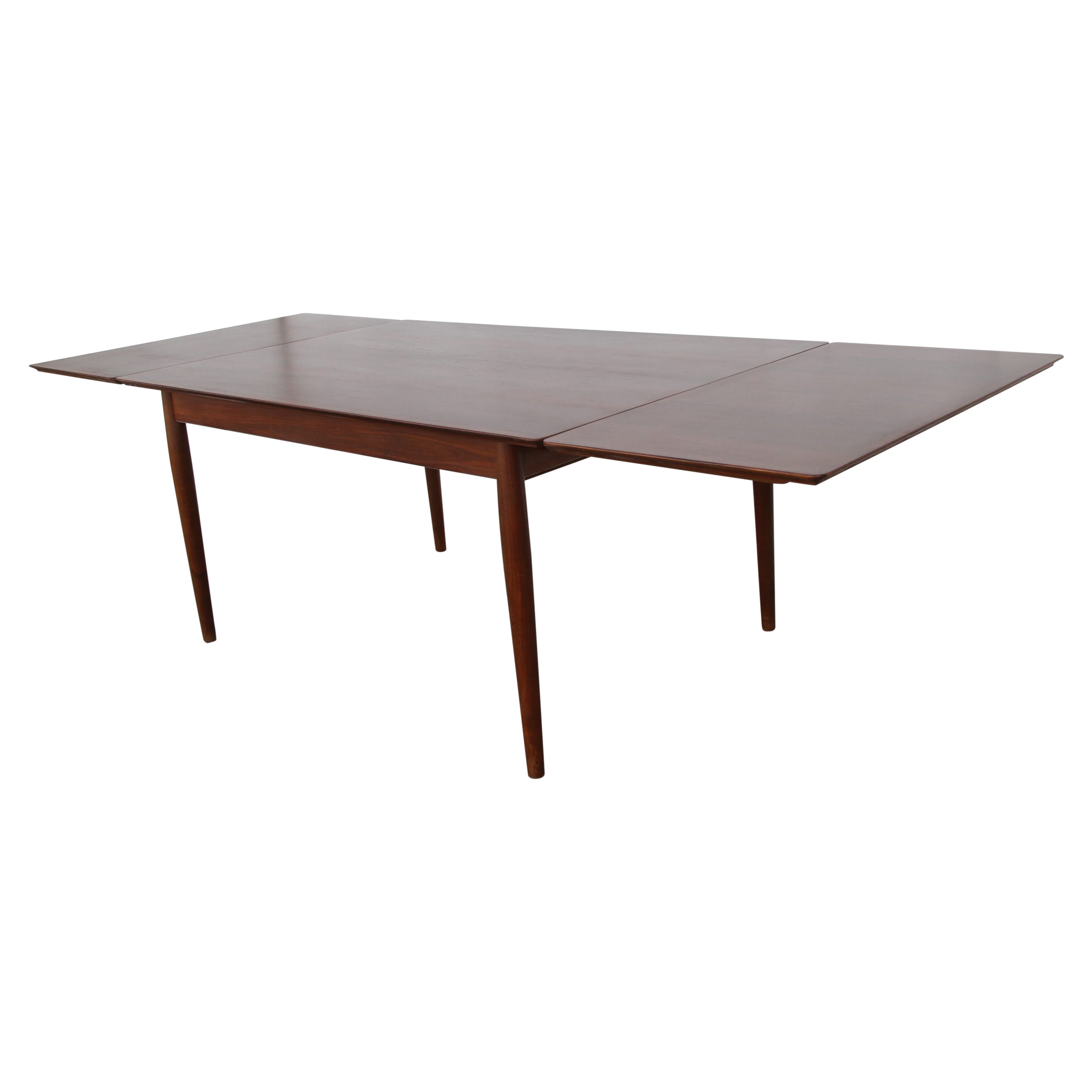 Arne Vodder George Tanier Siebart Mobler Extendable Dining Table 