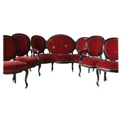 French Napoleon III Sofa Set