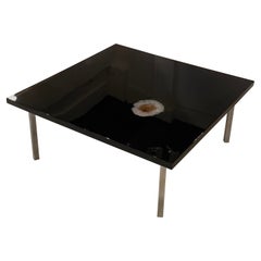 Agate Inlaid  Coffe Table BY Philippe Barbier