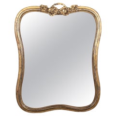 Antique Large 19th Century French Giltwood Mirror