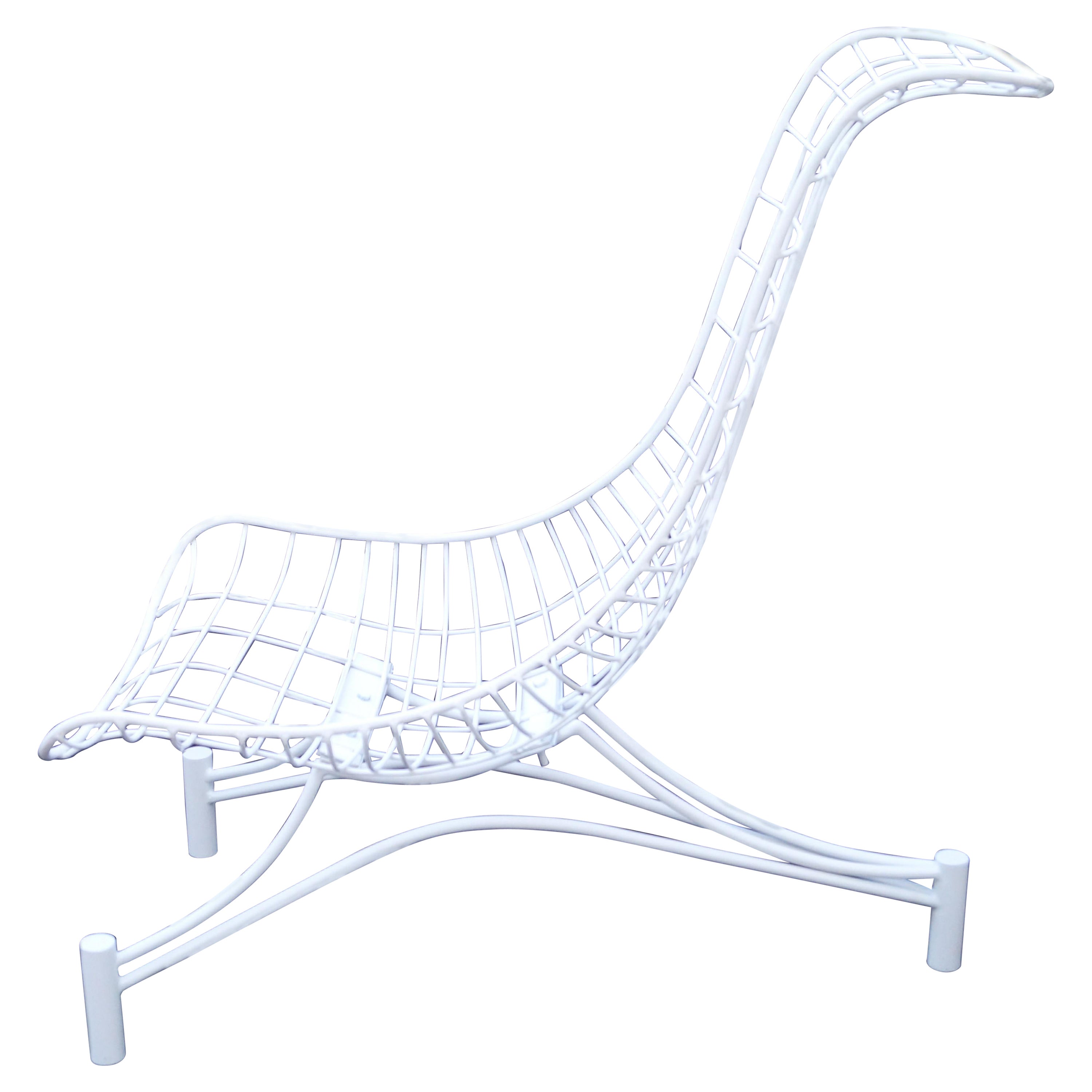 Vladimir Kagan Capricorn Series Indoor Outdoor Lounge Chair