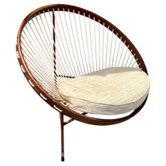 Mid-Century Modern Circle Chair, Greece, Circa 1950s