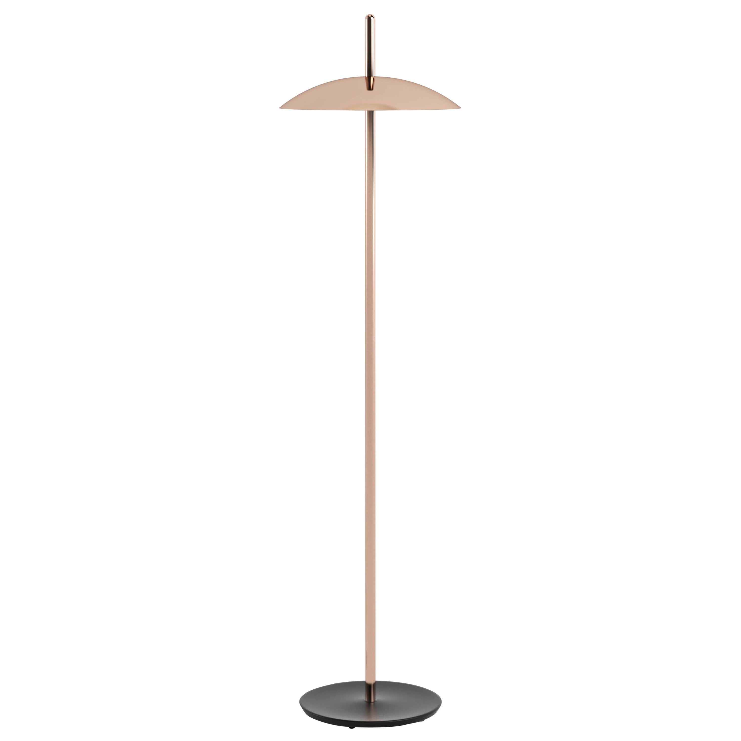 Copper Signal Floor Lamp from Souda, Made to Order For Sale