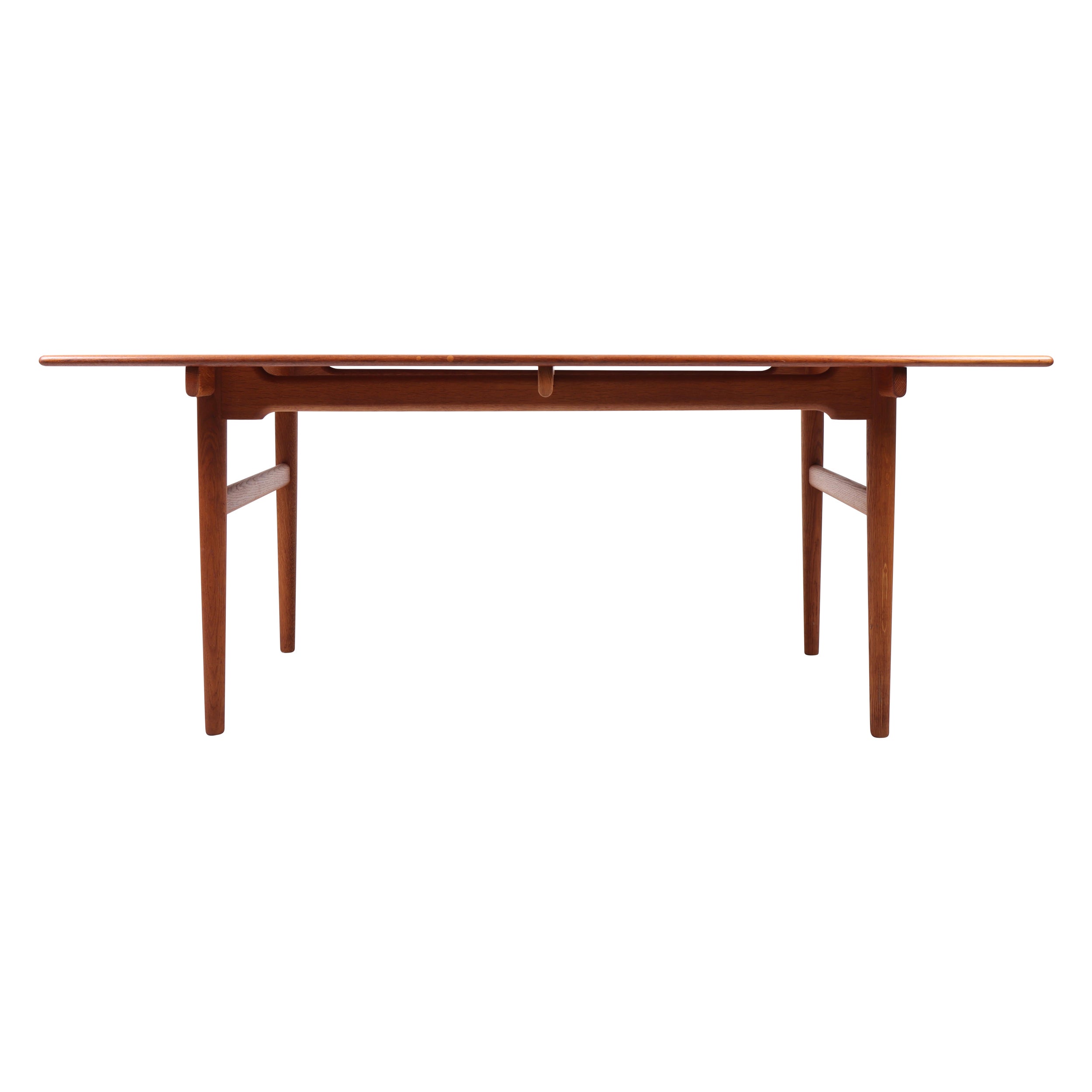 Work Table by Hans J. Wegner in Solid Teak For Sale