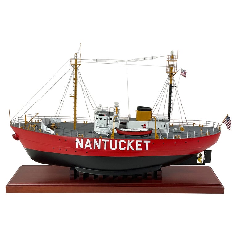 Four Foot Model of Nantucket Lightship at 1stDibs