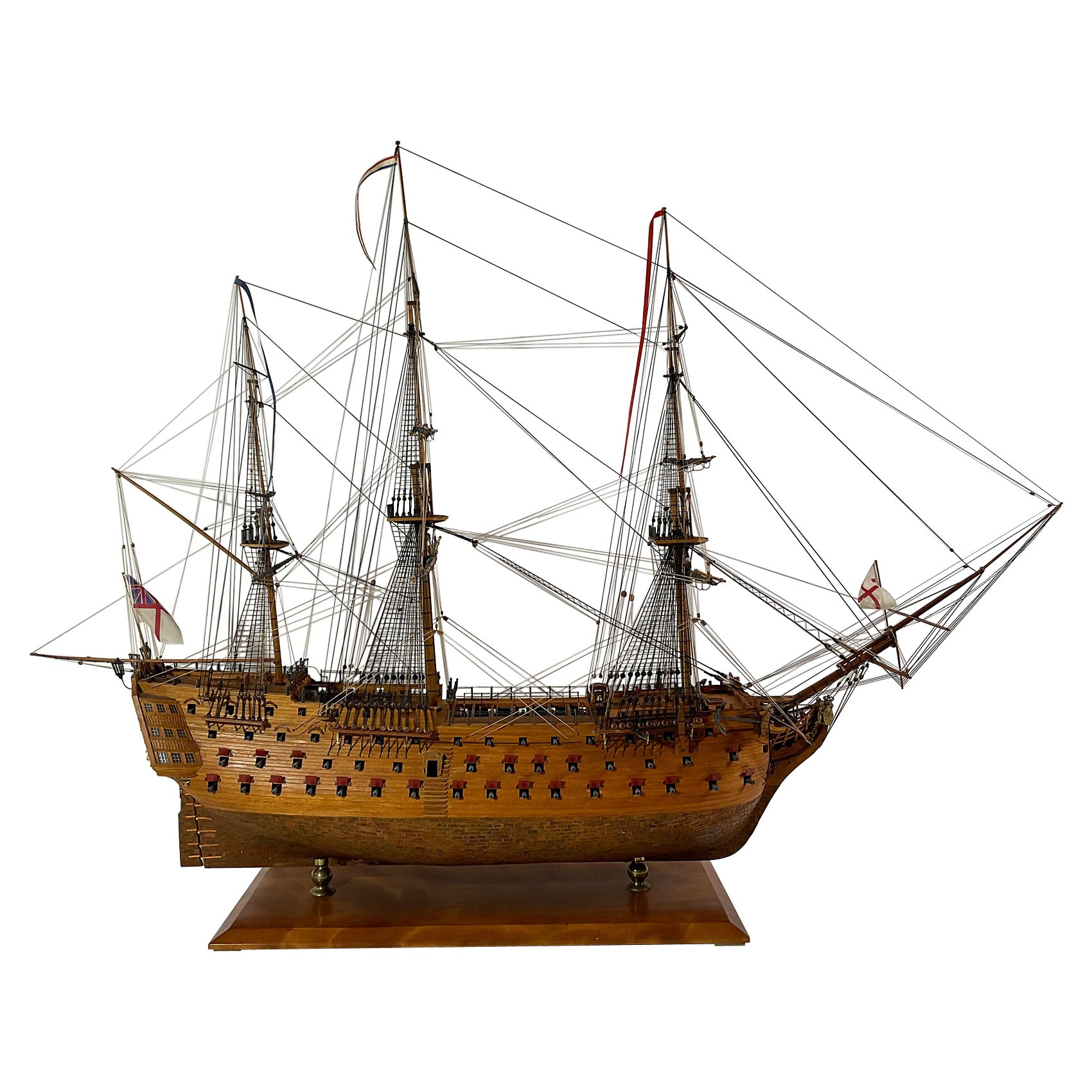 Model of the British Royal Navy Frigate HMS Victory