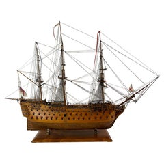 Model of the British Royal Navy Frigate HMS Victory