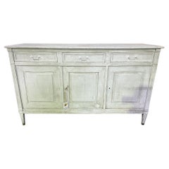 Vintage Painted French Credenza