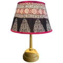 Indian Sari Lampshade with Duplex Fitting