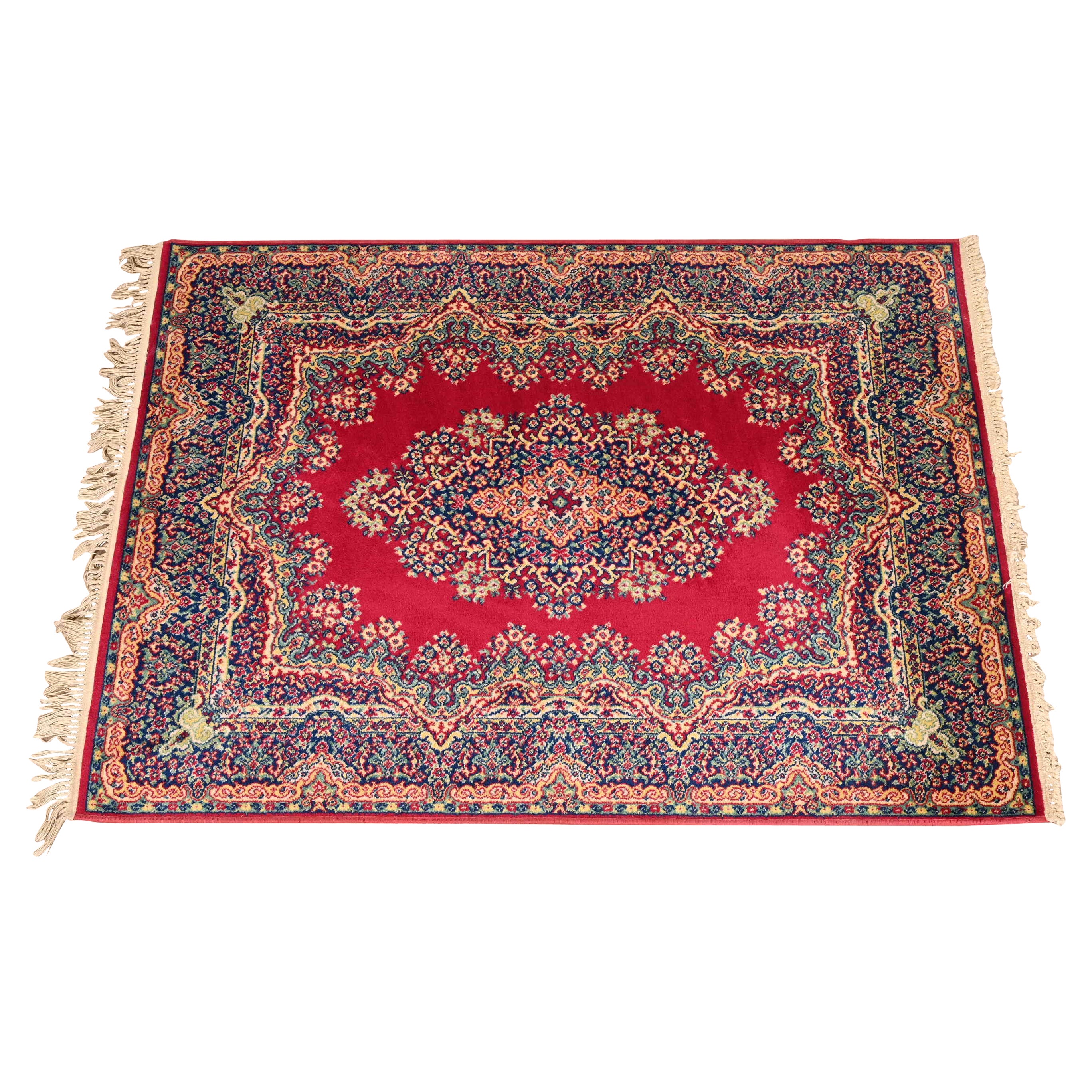 Vintage Royal Ashan Persian Style Wilton Area Rug For Sale