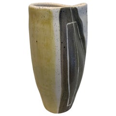 Vase Pinc de Mado Jolain, signé, années 1950