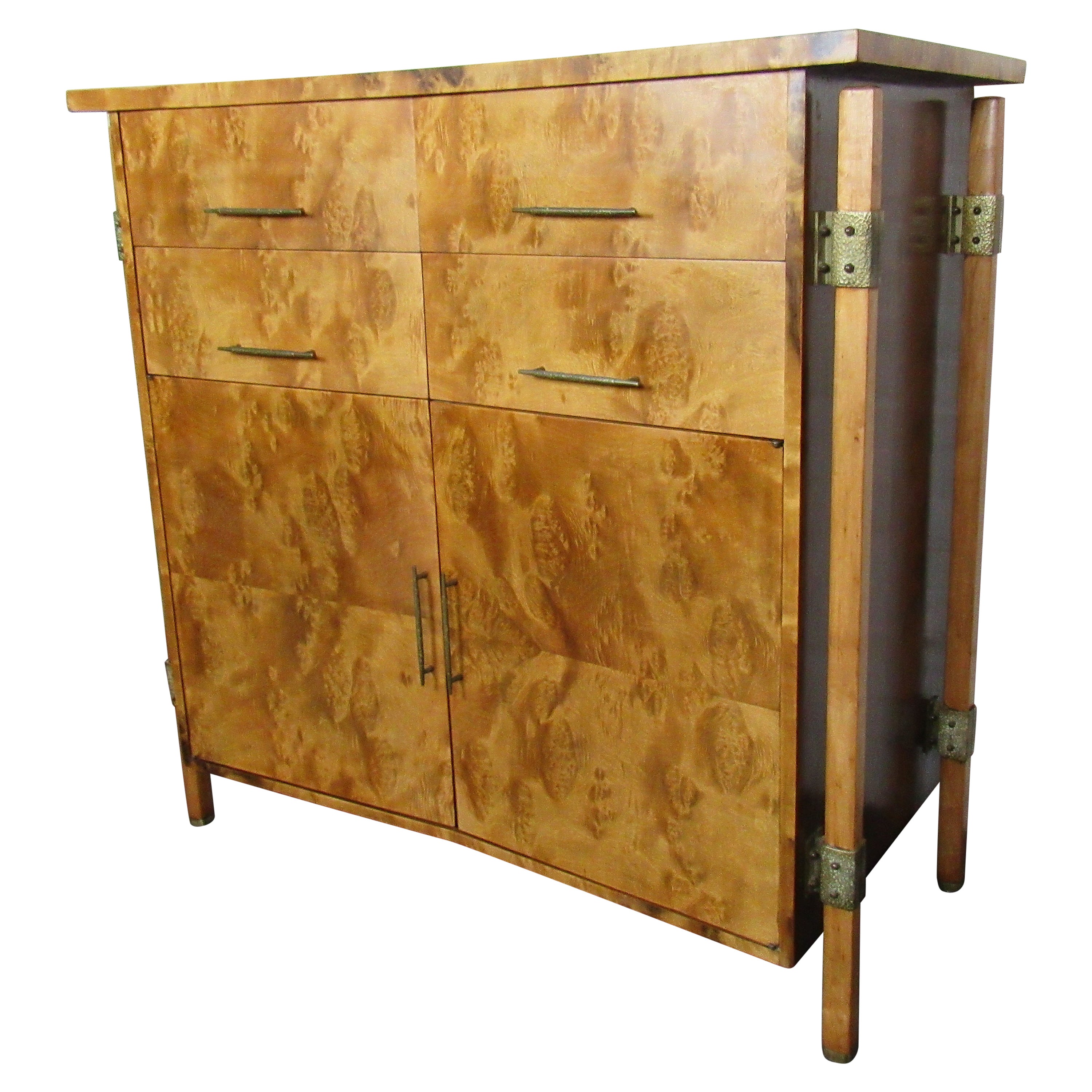 Burl Gentleman's Chest by Harold Schwartz for Romweber