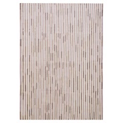 Tempo Uno - Warm - Design Summer Kilim Rug Contemporary Carpet Wool Cotton Flat