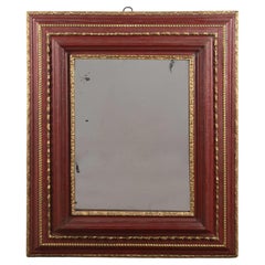 17th Century Venetian Painted and Giltwood Mirror