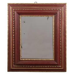 Antique 17th Century Venetian Painted and Giltwood Mirror