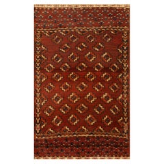 Antiker Baluch-Turkmen-Teppich 2' 7'' x4' 0'' 