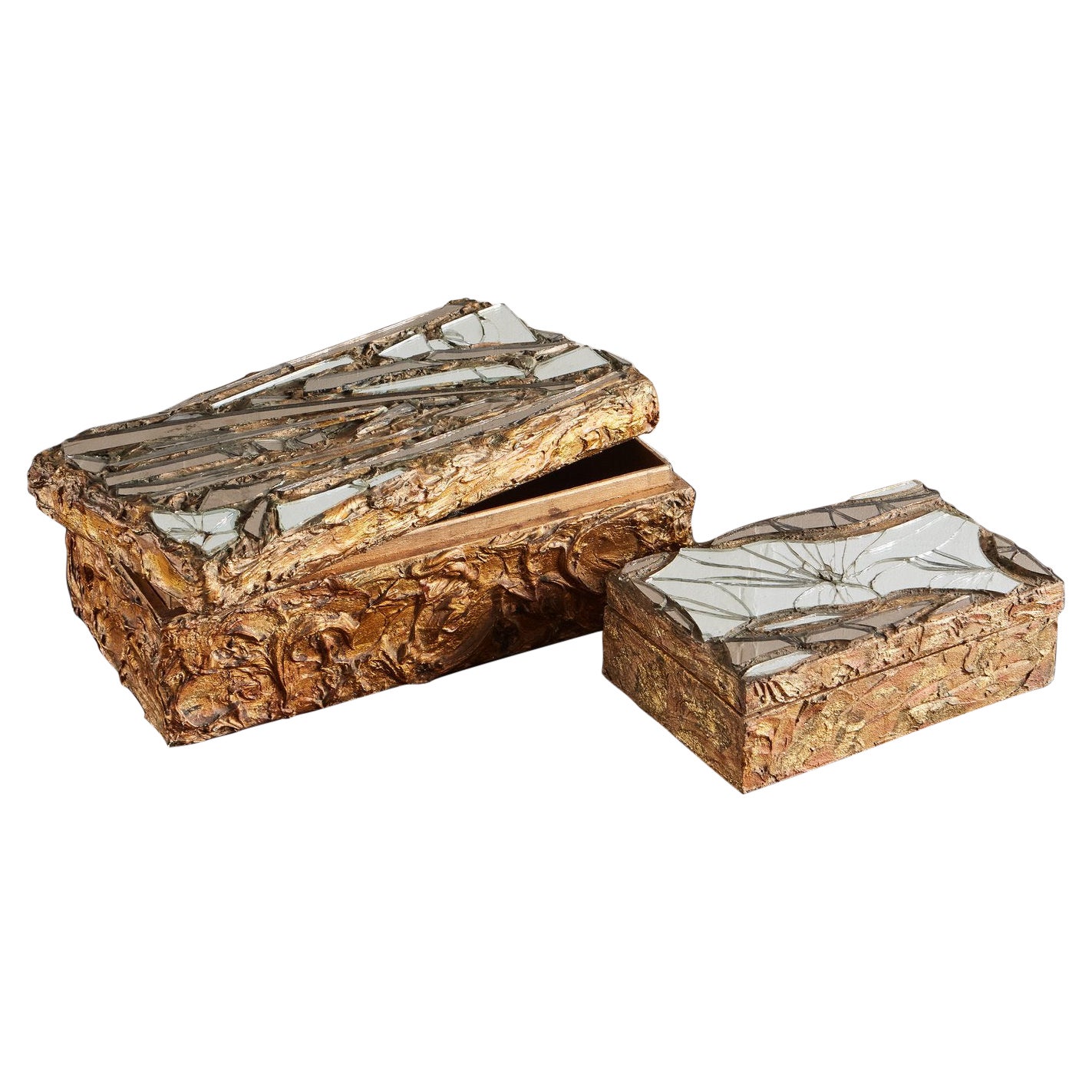 Small Wooden Inlaid Box with Key For Sale at 1stDibs