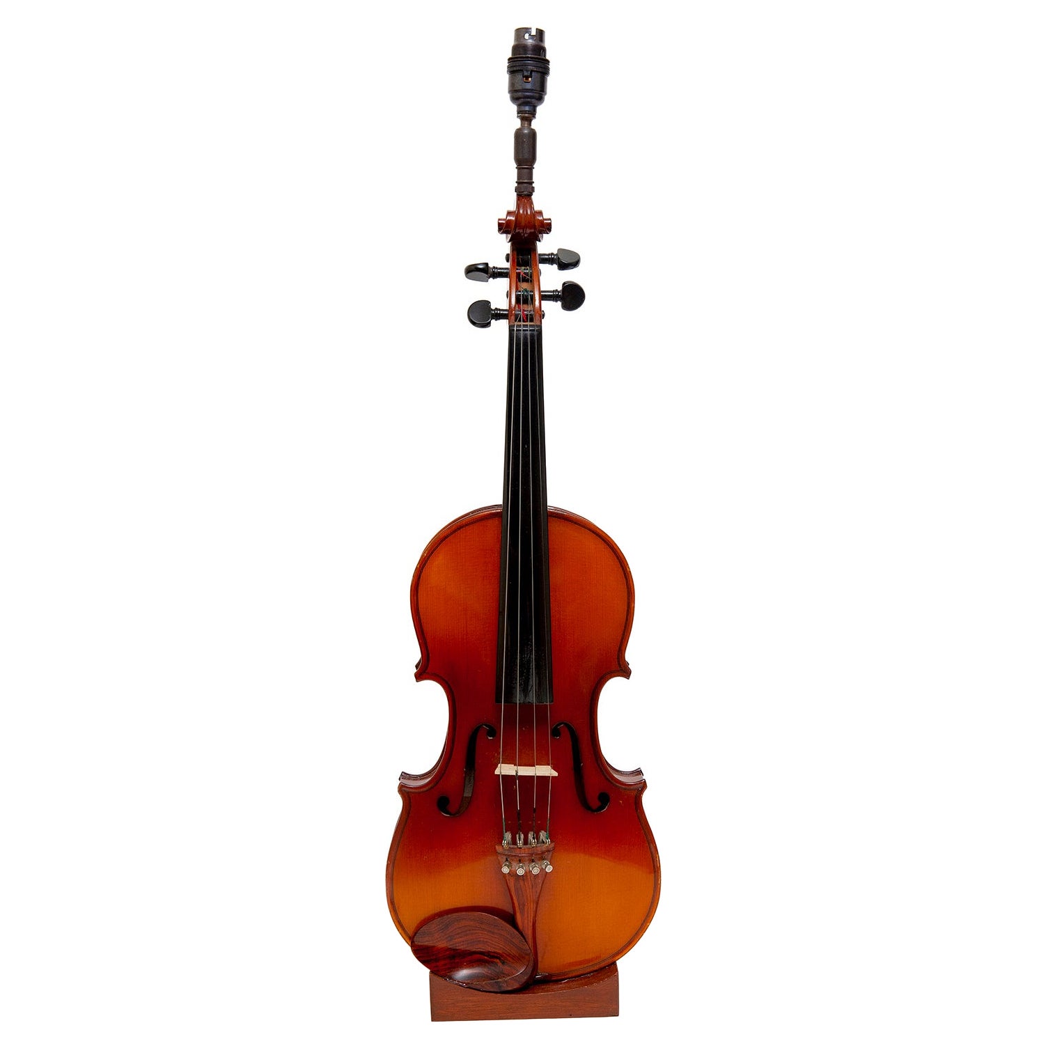 Lamp Table Violin Ebonised Rosewood Spruce For Sale