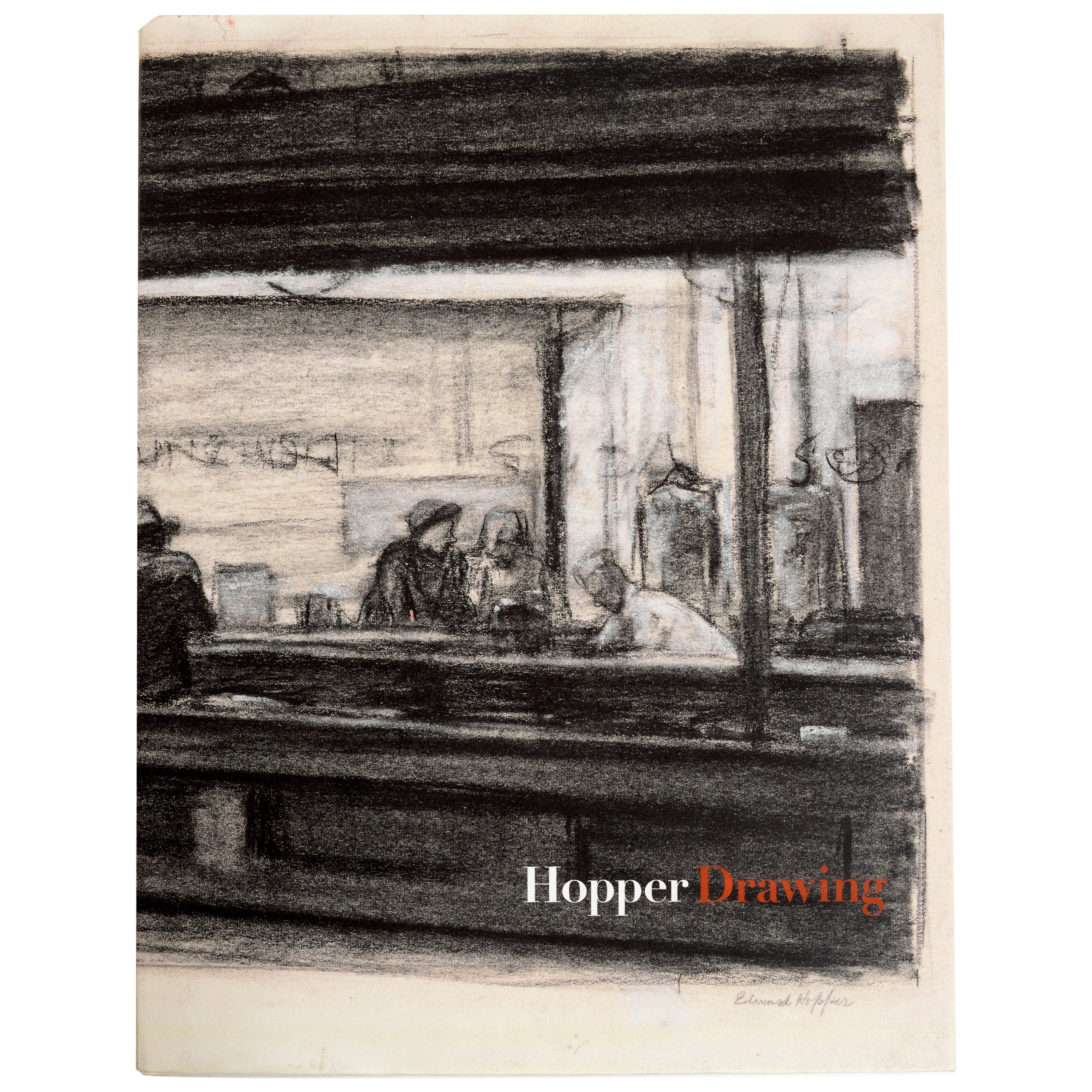 Hopper Drawing by and inscribed by Carter E Foster to Herbert Kasper, 1st Ed For Sale