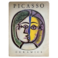 1st Edition Picasso Ceramics Book of Plates Framable, 1950