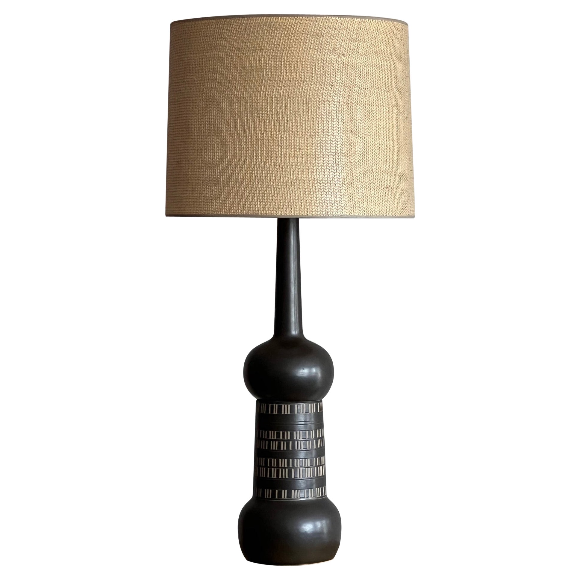 Unusual Martz Table Lamp For Sale