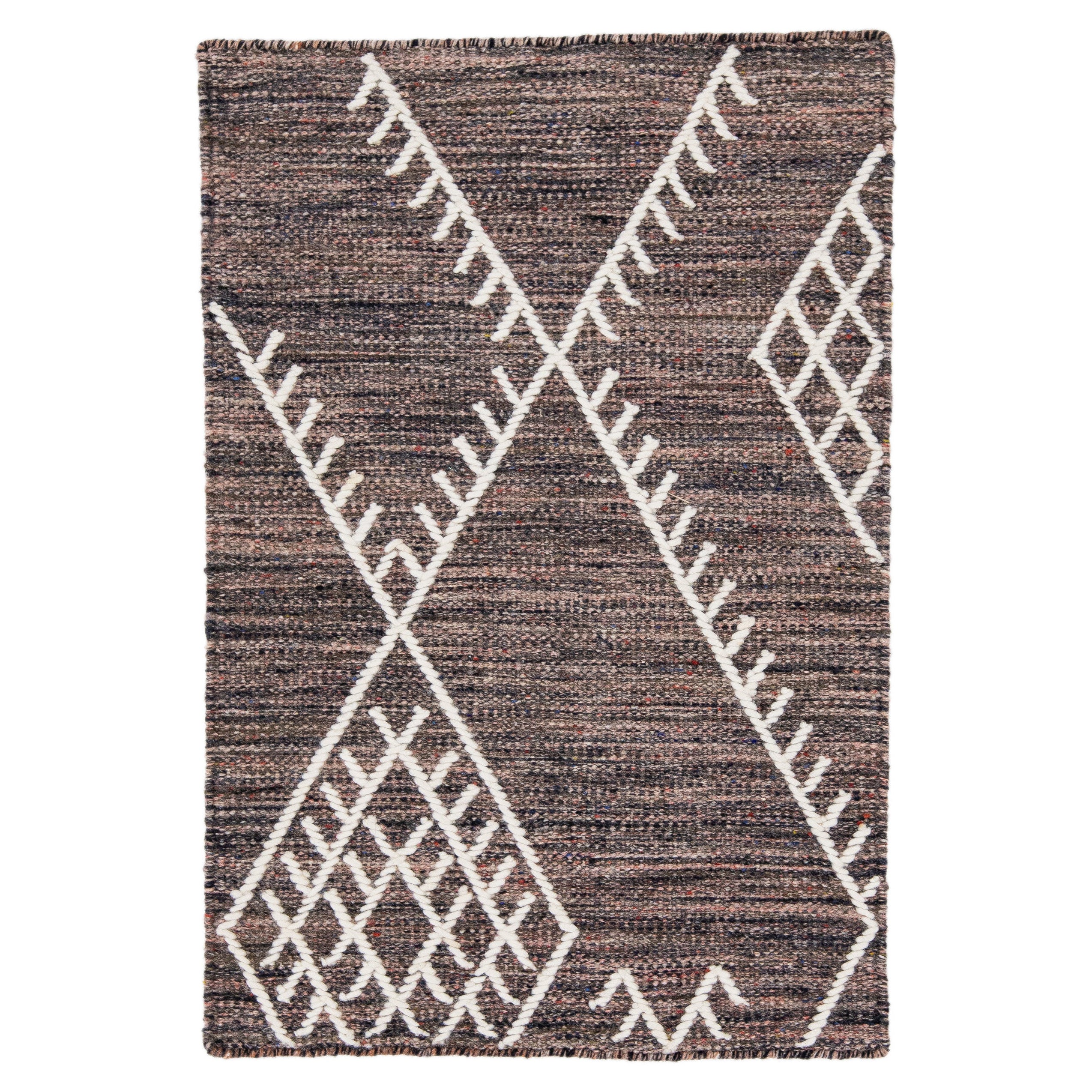  Apadana's Flachgewebter Kelim-Teppich aus mehreren Wollen