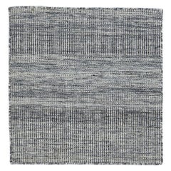 Apadana's Flatweave Kilim Custom Grey Wool Rug