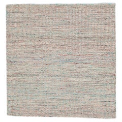  Apadana's Flatweave Kilim Custom Multicolor Wool Rug