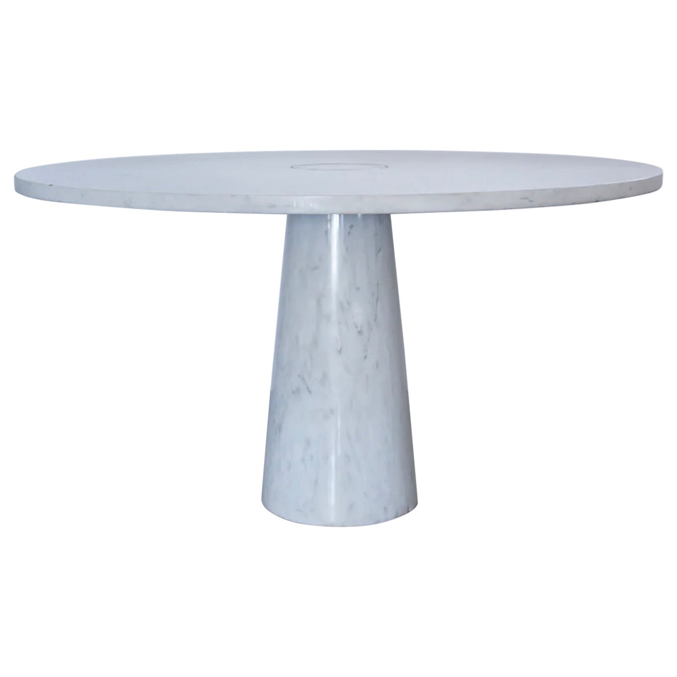 Angelo Mangiarotti Round Dining Table For Sale