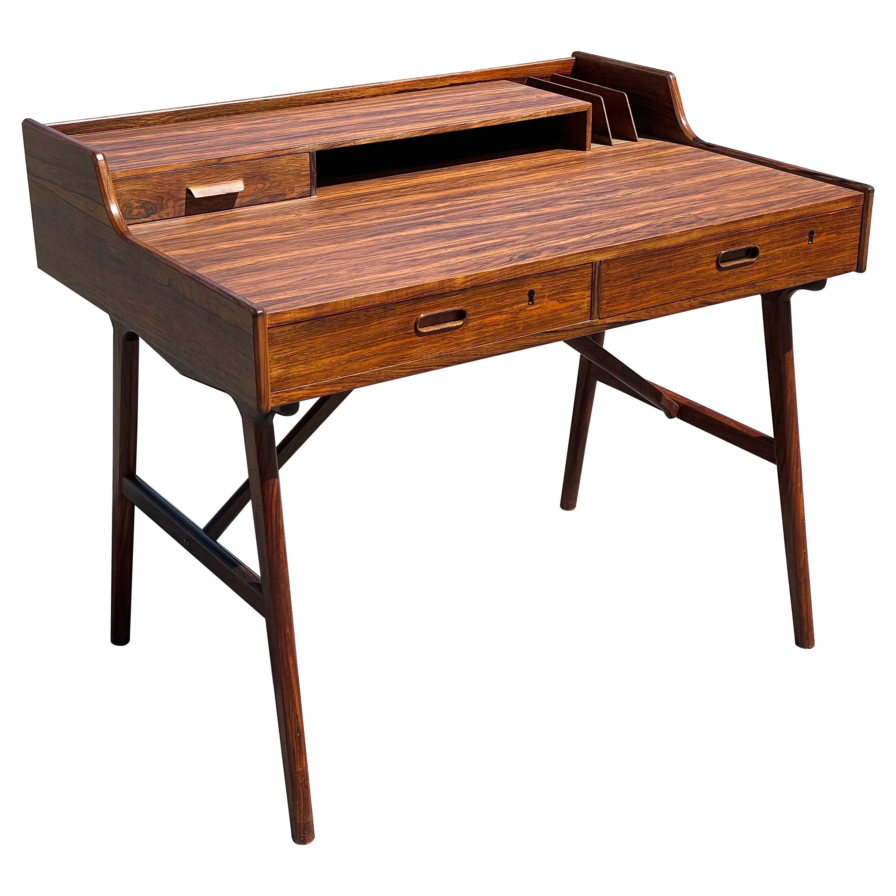 Magnifique bureau moderne du milieu du siècle dernier d'Arne Wahl Iversen, 1970