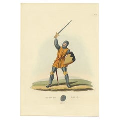 Impression ancienne de Sir Eudo de Arsic, 1842