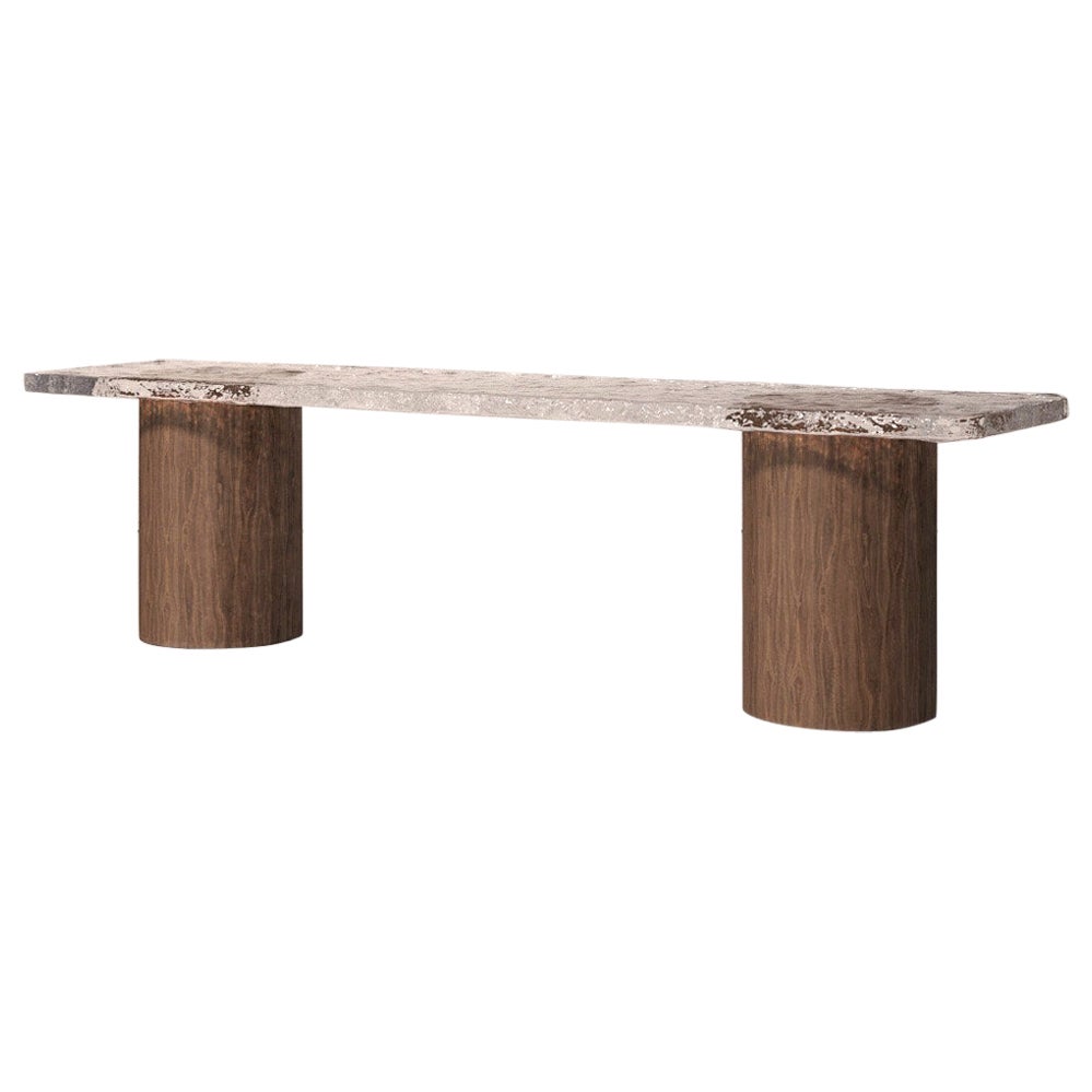 Tiptoe Bench Table by dAM Atelier